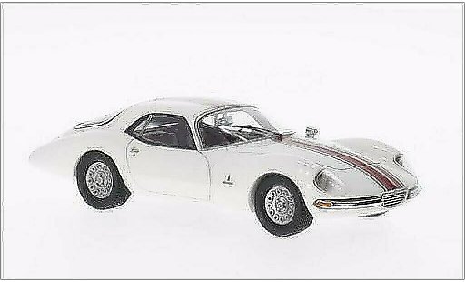 Alfa Romeo Giulia TZ2 1/43 Kess Coupe Pinninfarina weiss mit roten Streifen 1965 modellautos