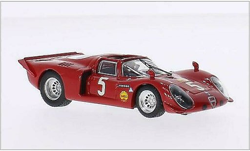 Alfa Romeo 33.2 spyder 1/43 Best No.5 Montlhery 1969 /G.Verrier modellautos