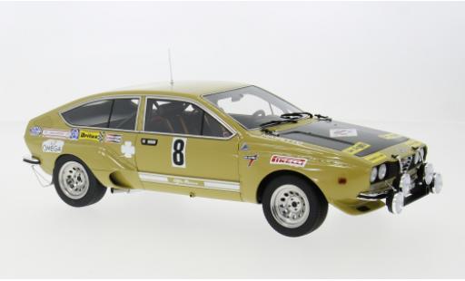 Alfa Romeo Alfetta 1/18 Lucky Step Models GT Gr.2 Rally 4 Regioni 1975 #8 F.Svizzero/G.Masetto 1:18 modellautos