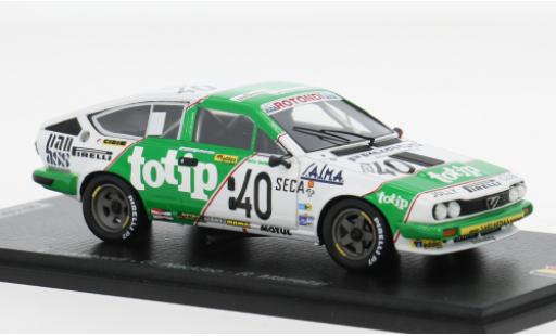 Alfa Romeo GT 1/43 Spark V6 24h Spa 1983 #40 L.Lombardi/G.Naddeo 1:43 modellautos