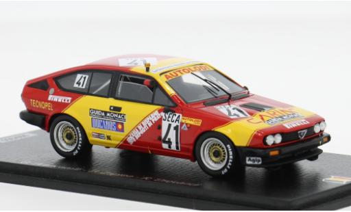Alfa Romeo GT 1/43 Spark V6 24h Spa 1983 #41 G.Brancatelli/E.Zapico 1:43 modellautos