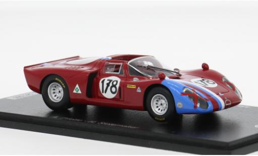 Alfa Romeo T33 1/43 Spark /2 Targa Florio 1968 #178 A.Pilette/R.Slotemaker 1:43