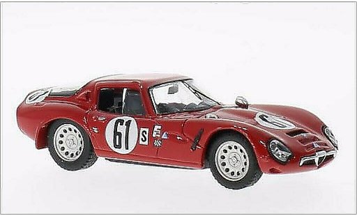 Alfa Romeo Giulia TZ2 1/43 Best No.61 Sebring 1966 modellautos