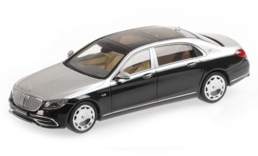 Mercedes Classe S 1/43 Almost Real Maybach S650 (V222) mettalic schwarz/silber 2019 modellautos