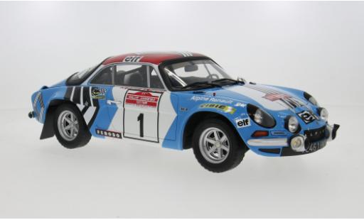 Alpine A110 1/12 Ottomobile 1800 Rally San Remo 1973 #1 J-L.Therier 1:12 modellautos