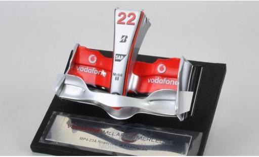 McLaren MP4-12C 1/12 Amalgam MP4-23 2008 Replik der Fahrzeugspitze mit Frontfl&uuml;gel modellautos