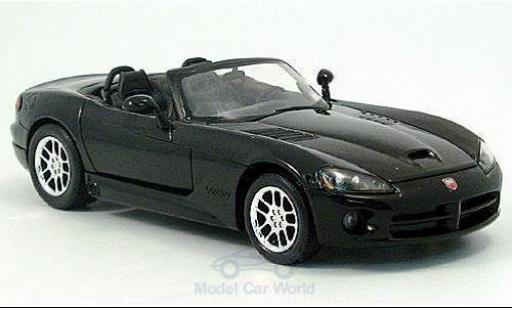 Dodge Viper 1/24 Welly SRT-10 schwarz 2003 modellautos