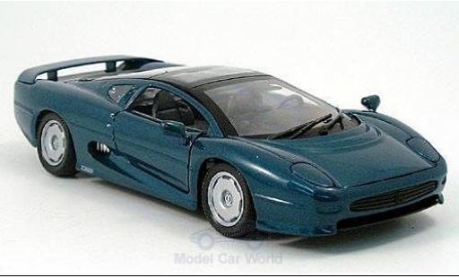 Jaguar XJ 6 1/24 Welly 220 mettalic grün 1996 modellautos