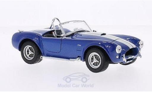 Modellautos Shelby Cobra 1/18 Welly 427 SC mettalic blau/weiss 1965 Shelby Cobra 1/18 Welly 427 SC mettalic blau/weiss 1965 modellautos