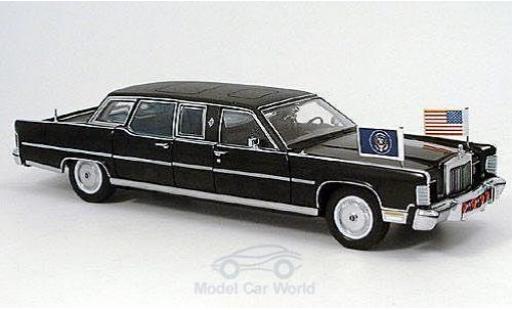 Lincoln Continental 1/24 Yat Ming Reagan Car 1972 US-Standarten liegen bei modellautos