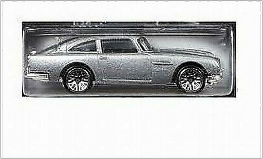 Aston Martin DB5 james bond 1/64 Hot Wheels grau RHD 007 1963 modellautos