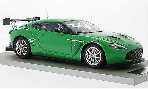 Aston Martin V12 Zagato coupe 1/18 Tecnomodel Zagato Press Version gr&Atilde;&frac14;n 2011 modellautos