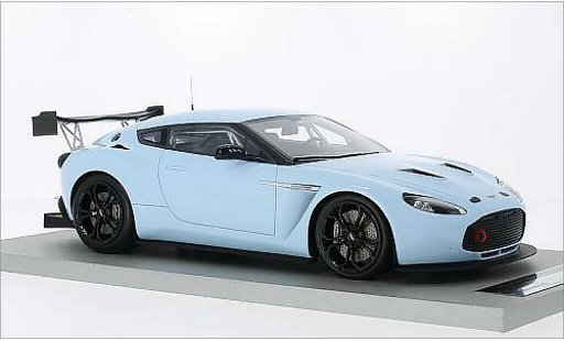 Aston Martin V12 Zagato coupe 1/18 Tecnomodel Zagato Race Presseversion blau modellautos