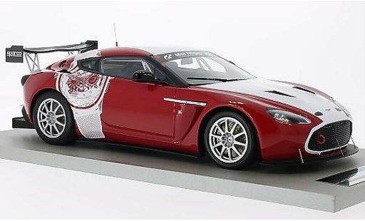 Aston Martin V12 Zagato coupe 1/18 Tecnomodel Zagato Test Version Nurburgring 2011 modellautos