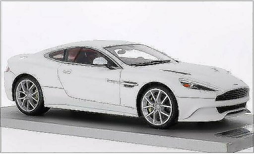 Aston Martin Vanquish coupe 1/18 Tecnomodel matt-weiss modellautos