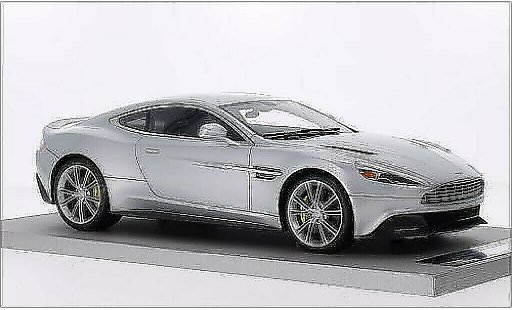 Aston Martin Vanquish coupe 1/18 Tecnomodel grau modellautos