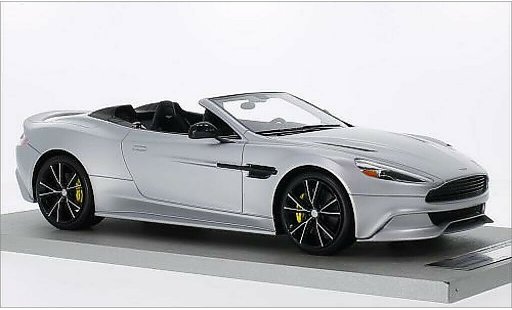 Aston Martin Vanquish volante 1/18 Tecnomodel matt-grau 2014 modellautos