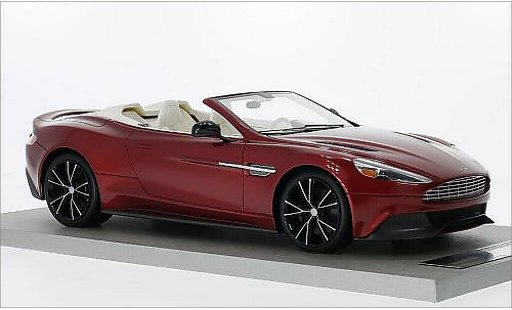 Aston Martin Vanquish volante 1/18 Tecnomodel rot 2014 modellautos