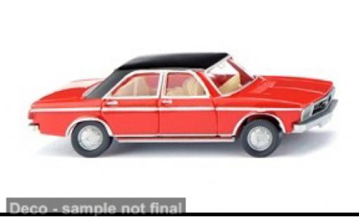 Audi 100 1/87 Wiking rot/schwarz 1968 1:87