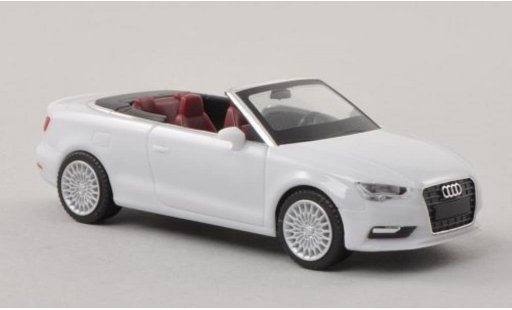 Audi A3 cabriolet 1/87 Herpa Cabrio weiss modellautos