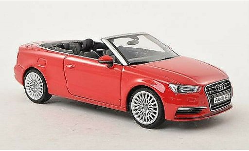 Audi A3 cabriolet 1/43 Herpa Cabrio rot modellautos