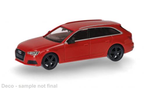 Audi A4 1/87 Herpa Avant rot 1:87 modellautos