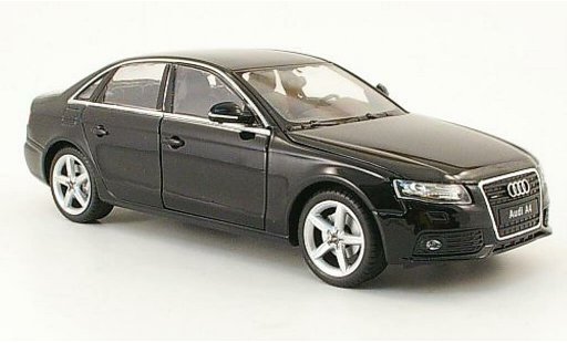 Audi A4 berline 1/24 Welly schwarz 2009 modellautos