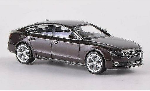 Audi A5 sportback 1/87 Herpa met-.braun modellautos
