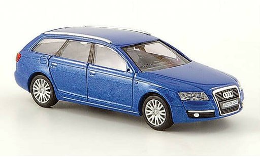Audi A6 avant 1/87 Busch blau CMD 2004 modellautos