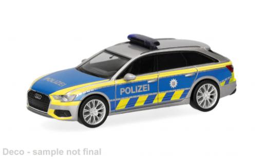 Modellautos Audi A6 Avant Polizei Th&Atilde;&frac14;ringen 1/87 Herpa