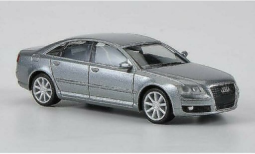 Audi A8 berline 1/87 Herpa grau 2005 modellautos