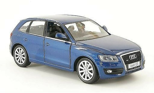 Audi Q5 suv 1/24 Motormax blau modellautos