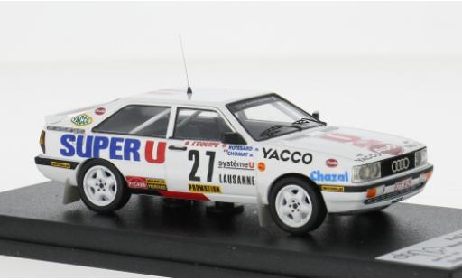 Audi Quattro 1/43 Trofeu Coupe Rally Monte Carlo 1987 #27 M.Chomat/M.Roissard 1:43 modellautos