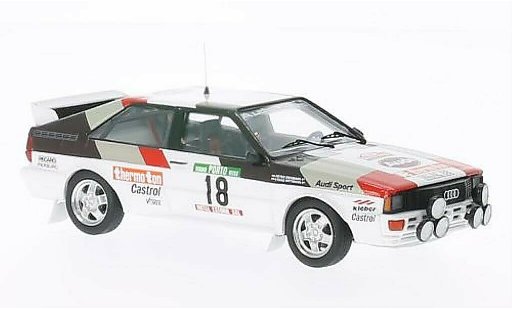 Audi Quattro rallye 1/43 Trofeu No.18 thermo ton Rally Portugal 1982 /P.Diekmann modellautos