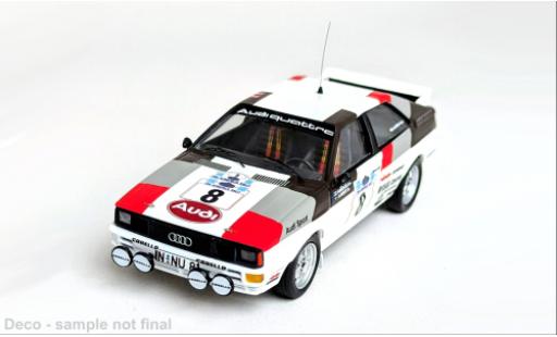 Audi Quattro 1/43 Trofeu quattro Rally Acropolis 1981 #17 F.Wittmann/K.Nestinger 1:43 modellautos
