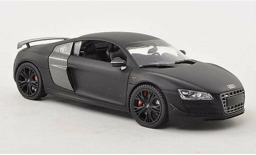 Audi R8 gt 1/43 Schuco matt-schwarz/carbon modellautos