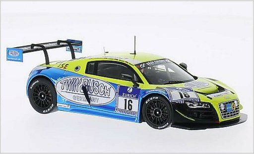 Audi R8 lms 1/43 Spark Ultra No.16 Twinbusch 24h Nurburgring 2014 /S.Landmann modellautos