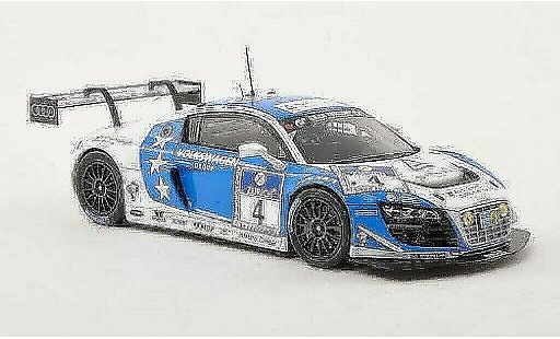 Audi R8 lms 1/43 Minichamps Ultra No.4 Phoenix Racing 24h ADAC Nurburgring 2013 /Stippler modellautos
