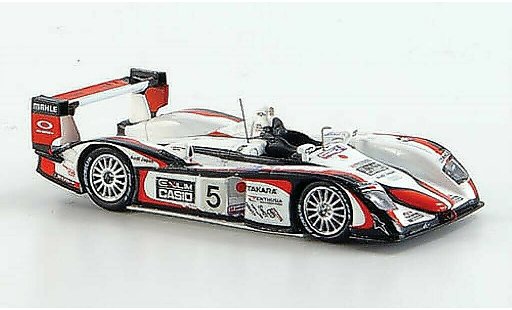 Audi R8 LMP course 1/87 Spark No.5 Casio Exilim Sieger 24h Le Mans 2004 / Kristensen modellautos