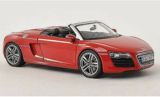 Audi R8 spyder 1/43 Schuco Facelift rot modellautos