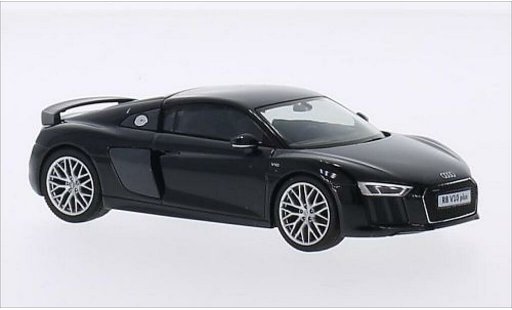 Audi R8 v10 plus 1/43 Herpa mettalic schwarz modellautos