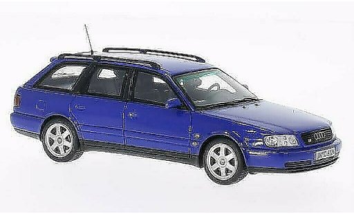 Audi S6 avant 1/43 Spark plus blau modellautos