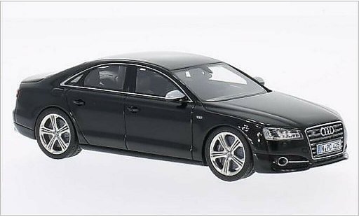 Audi S8 berline 1/43 Neo (PA) mettalic schwarz 2014 modellautos