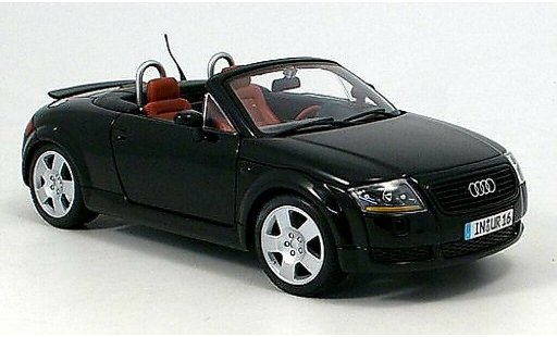 Audi TT roadster 1/18 Maisto schwarz 1999 modellautos