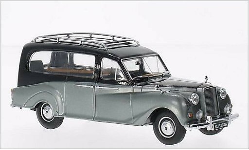 Austin Princess corbillard 1/43 Oxford Hearse schwarz/mettalic grau RHD modellautos
