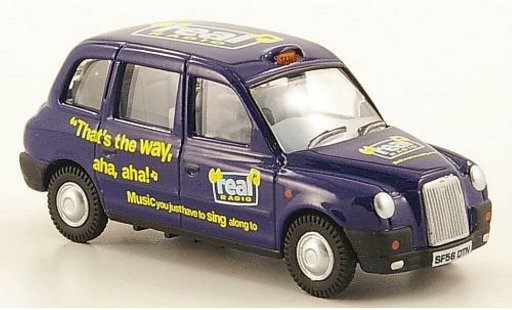 Austin TX4 taxi 1/76 Oxford Real Radio modellautos