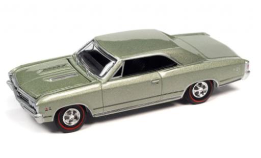 Modellautos Chevrolet Chevelle 1/64 Auto World SS 396 metallise la chaux 1967 Chevrolet Chevelle 1/64 Auto World SS 396 metallise la chaux 1967 modellautos