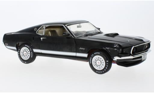 Modellautos Ford Mustang 1/18 Auto World GT noire 1969 Ford Mustang 1/18 Auto World GT noire 1969 modellautos