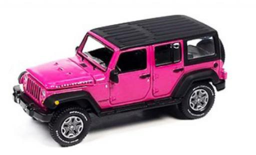 Modellautos Jeep Wrangler 1/64 Auto World Unlimited 4x4 Rubicon rose 2018 Jeep Wrangler 1/64 Auto World Unlimited 4x4 Rubicon rose 2018 modellautos