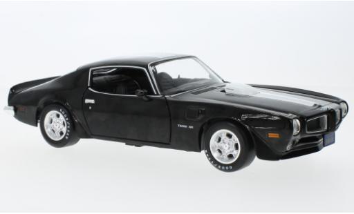 Modellautos Pontiac Firebird 1/18 Auto World Trans Am noire/blanche 1972 Pontiac Firebird 1/18 Auto World Trans Am noire/blanche 1972 modellautos